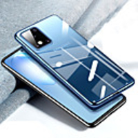Clear Plating Soft TPU Phone Case For Samsung Galaxy S20 Ultra S20 Plus S10 Plus S10e Transparent Slim Soft TPU Back Cover
