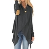 clearance cloak coat for women shawl wraps patchwork irregular outwear miniinthebox