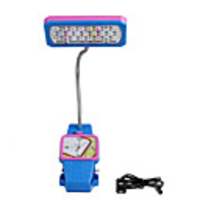 Clip-On Rechargeable Desk Lamp Purple