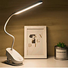 Clip Table Lamp Study 3 Modes Touch Rechargeable LED Reading Desk Lamp USB Table Light
