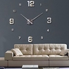 Clock Watch Wall Clocks Horloge 3d Diy Acrylic Mirror Stickers Home Decoration Living Room Quartz Needle miniinthebox