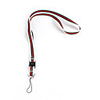 Cloth Neck Strap for Cell Phones and Gadgets (Red Green White)