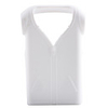 Clothes Shape Protective Silicon Case for 8520 (White)