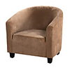 Club Chair Slipcover Stretch Velvet Armchair CoverSofa Cover Furniture Protector for Living Room Arm Chair Cover Couch Covers