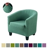 Club Chair SlipcoverStretch Armchair CoverSofa Cover Furniture Protector for Living Room Arm Chair Cover Jacquard Spandex Couch Covers