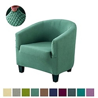 Club Chair SlipcoverStretch Armchair CoverSofa Cover Furniture Protector for Living Room Arm Chair Cover Jacquard Spandex Couch Covers