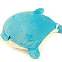 Club Fish Ocean Animal Series Peng Peng Dolphin 8"(Blue White/20cm)