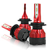 CNSUNNYLIGHT K5 2PCS H4 H13 9004/HB1 9007/HB5 DZES Car Headlight Bulbs Headlamp Main Lights Better Than COB Auto Led Lamps 48W 6000K