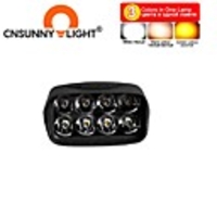 CNSUNNYLIGHT Motorcycle 8 LED Headlight Fog Light 10W 3 Colors White Warm Yellow Golden Yellow Auto Bike Driving Work Spotlight Offroad Moto Lamp Accessories