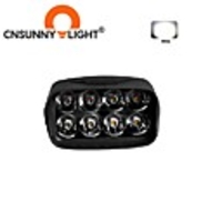 CNSUNNYLIGHT Motorcycle 8 LED Headlight Fog Light 10W White Auto Bike Driving Work Spotlight Offroad Moto Lamp Accessories