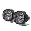 CNSUNNYLIGHT Motorcycle 8W LED Headlight E-bike Scooters Spot Lights Auto Headlamp Car Fog DRL External Daytime Running Lights 2 PCS
