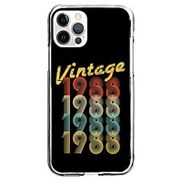 Coastal Letter Number Case For Apple iPhone 12 iPhone 11 iPhone 12 Pro Max Unique Design Protective Case Shockproof Back Cover TPU