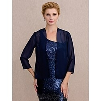 Coats / Jackets Chiffon Wedding / Party / Evening Women