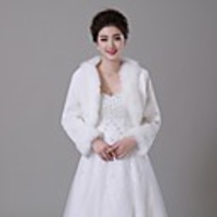 Coats / Jackets Faux Fur Wedding Fur Wraps / Fur Coats With Smooth / Fur