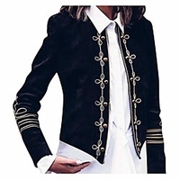 coats for women,  women ladies fashion retro steampunk gothic military coat jacket top cardigan,  women jackets and coats (black s) miniinthebox