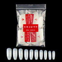 Coffin Nails 600PCS Fake Nails Long Ballerina Nails Full Cover Artificial Nails Natural 10 Sizes