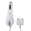 Coiled Car Cigarette Charger for iPad,  iPad 2,  iPhone 4,  4S (2100mA)