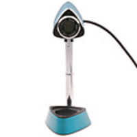 Collapsible Plug-and-Play HD 12 Megapixels Webcam with Mic
