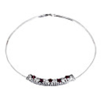 Collar Zircon Alloy Necklace