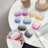 Color Gradient Hard PC Earphone Case For Airpods Pro Headphone Case (AirPods Charging Case Not Included)