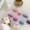 Color Gradient Soft TPU Earphone Case For AirPods1 AirPods2 Headphone Case (AirPods Charging Case Not Included)