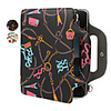 Colored Pattern PU Leather Bag for iPad 2