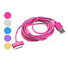 Colorful 30pin USB Sync and Charge Cable for the New iPad,  iPhone 4 4S (300cm,  Assorted Color)