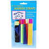 Colorful Cable Velcro Binding Band (8-Piece Pack)