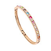 Colorful Crystal Around Rim Fashion Bracelet