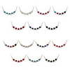 Colorful Diamond Crystal Pendent Necklace
