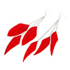 Colorful Elegant Feather Earrings