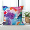 Colorful Flower Double Side Cushion Cover 1PC Soft Decorative Square Throw Pillow Cover Cushion Case Pillowcase for Sofa Bedroom Livingroom Outdoor Superior Quality Machine Washable Outdoor Cushion for Sofa Couch Bed Chair miniinthebox