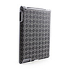 Colorful Half Hard Case for Ipad2(black)