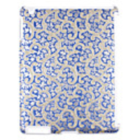 Colorful Half Hard Case for Ipad2(blue)