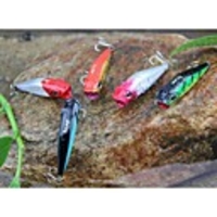 Colorful Popper Hard Fishing Lure(5-piece pack)