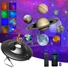 Colorful Starry Sky Projector LED Star Galaxy Night Light UFO Planet Bluetooth-Speaker For Bedroom Game Room With White Noise miniinthebox