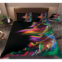 Colorful Tie Dye Duvet Cover Set Boho Hippie Bedding Set Rainbow Tie Dyed Comforter Cover Queen 3 Pieces for Kids Teens Adults 1 miniinthebox