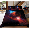Colorful Tie Dye Duvet Cover Set Boho Hippie Bedding Set Rainbow Tie Dyed Comforter Cover Queen 3 Pieces for Kids Teens Adults 1 miniinthebox