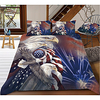 Colorful Tie Dye Duvet Cover Set Boho Hippie Bedding Set Rainbow Tie Dyed Comforter Cover Queen 3 Pieces for Kids Teens Adults 1 miniinthebox