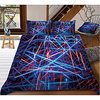 Colorful Tie Dye Duvet Cover Set Boho Hippie Bedding Set Rainbow Tie Dyed Comforter Cover Queen 3 Pieces for Kids Teens Adults 1 miniinthebox