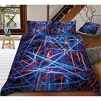 Colorful Tie Dye Duvet Cover Set Boho Hippie Bedding Set Rainbow Tie Dyed Comforter Cover Queen 3 Pieces for Kids Teens Adults 1 miniinthebox