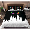 Colorful Tie Dye Duvet Cover Set Boho Hippie Bedding Set Rainbow Tie Dyed Comforter Cover Queen 3 Pieces for Kids Teens Adults 1 miniinthebox
