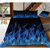 Colorful Tie Dye Duvet Cover Set Boho Hippie Bedding Set Rainbow Tie Dyed Comforter Cover Queen 3 Pieces for Kids Teens Adults 1 miniinthebox