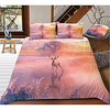 Colorful Tie Dye Duvet Cover Set Boho Hippie Bedding Set Rainbow Tie Dyed Comforter Cover Queen 3 Pieces for Kids Teens Adults 1 miniinthebox