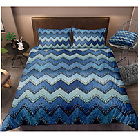 Colorful Tie Dye Duvet Cover Set Boho Hippie Bedding Set Rainbow Tie Dyed Comforter Cover Queen 3 Pieces for Kids Teens Adults 1 miniinthebox
