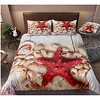 Colorful Tie Dye Duvet Cover Set Boho Hippie Bedding Set Rainbow Tie Dyed Comforter Cover Queen 3 Pieces for Kids Teens Adults 1 miniinthebox