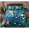 Colorful Tie Dye Duvet Cover Set Boho Hippie Bedding Set Rainbow Tie Dyed Comforter Cover Queen 3 Pieces for Kids Teens Adults 1 miniinthebox
