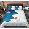 Colorful Tie Dye Duvet Cover Set Boho Hippie Bedding Set Rainbow Tie Dyed Comforter Cover Queen 3 Pieces for Kids Teens Adults 1 miniinthebox