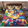 Colorful Tie Dye Duvet Cover Set Boho Hippie Bedding Set Rainbow Tie Dyed Comforter Cover Queen 3 Pieces for Kids Teens Adults 1 miniinthebox