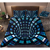 Colorful Tie Dye Duvet Cover Set Boho Hippie Bedding Set Rainbow Tie Dyed Comforter Cover Queen 3 Pieces for Kids Teens Adults 1 miniinthebox